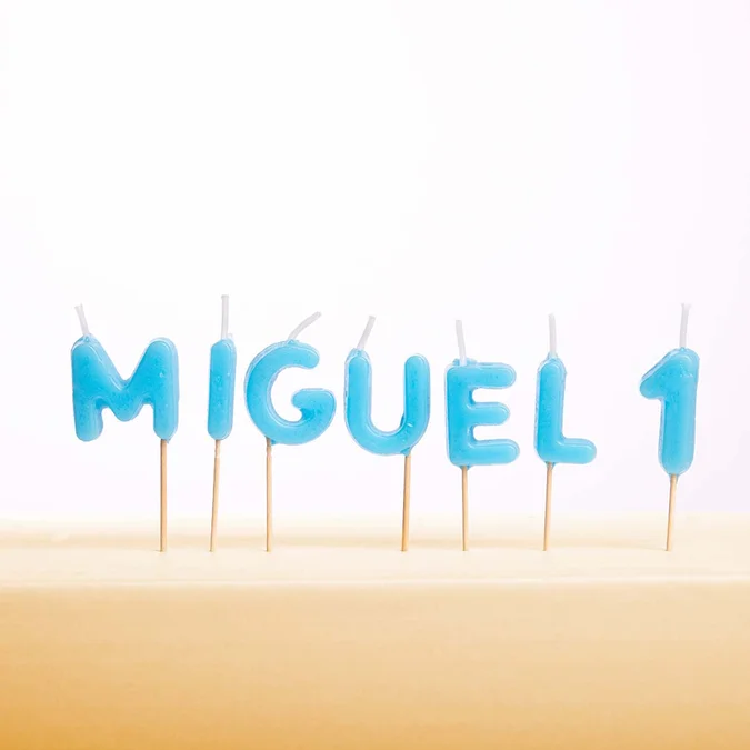 Capa 25 velas cumpleaños personalizadas